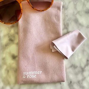 *SALE* Summer & Rose Glasses Case and Lens Cloth